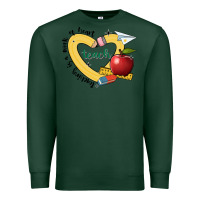 Sports Green teaching is a work of heart Premium Sweatshirt - JahusDesignShop