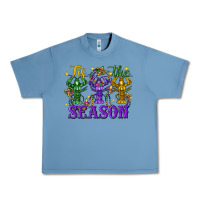 Pebble Blue Tis the season crawfish Mardi Gras Urban Heavy Tee - FaDigitalArtStudio