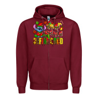 Burgundy dear aanta define good Zipper Hoodie - AdoDesignShop