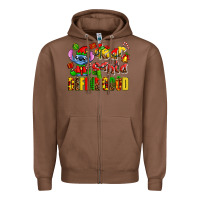 Chestnut dear aanta define good Zipper Hoodie - AdoDesignShop