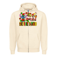 Sandshell dear aanta define good Zipper Hoodie - AdoDesignShop