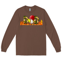 Chestnut Baseball And Softball Dad Libbey Glass Long Sleeve Tee - BundleAndBundleShop