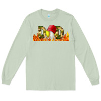 Matcha Baseball And Softball Dad Libbey Glass Long Sleeve Tee - BundleAndBundleShop