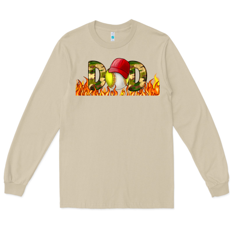 Baseball And Softball Dad Libbey Glass Long Sleeve Tee by BundleAndBundleShop | Teevron