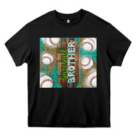 Black baseball brother Heavy Core Tee - TumblerDesignByShophia