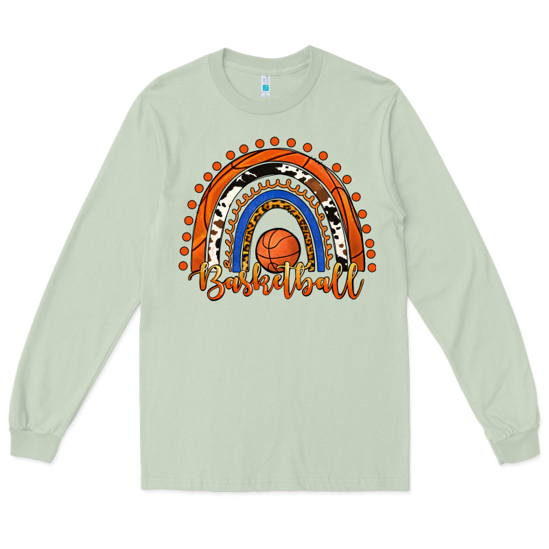 Basketball Rainbow Long Sleeve Tee by RanaPortraitStore | Teevron