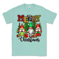 Seafoam merry christmas gnomes Classic Tee - CowGirlArtShop