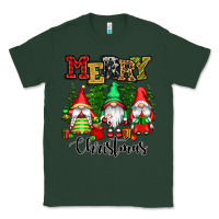 Sports Green merry christmas gnomes Classic Tee - CowGirlArtShop