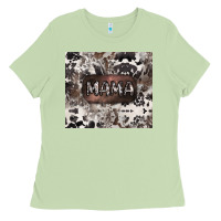 Matcha mama cowhide cowgirl Ladies Tee - CowGirlArtShop