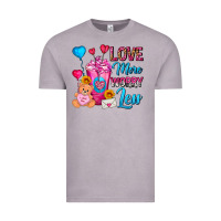 Vintage Zinc Love More Worry Less Valentines Day Cold Drink Vintage Tee - FaDigitalArtStudio