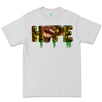 Dove Grey hope juneteenth Premium Tee - CowGirlArtShop