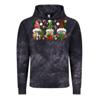 Cloud Black Christmas Gnomes Vintage Hoodie - BundleAndBundleShop