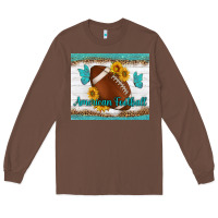 Chestnut american football and butterfly mousepad Long Sleeve Tee - BundleAndBundleShop