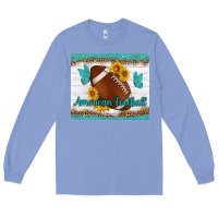Colony Blue american football and butterfly mousepad Long Sleeve Tee - BundleAndBundleShop