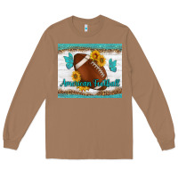 Toasted Coconut american football and butterfly mousepad Long Sleeve Tee - BundleAndBundleShop