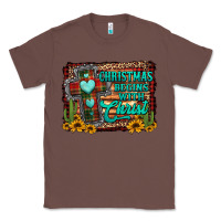 Chestnut Christmas begins with christ cross Classic Tee - Jasminsmagicworld