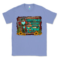 Colony Blue Christmas begins with christ cross Classic Tee - Jasminsmagicworld