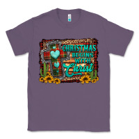 Lavender Christmas begins with christ cross Classic Tee - Jasminsmagicworld