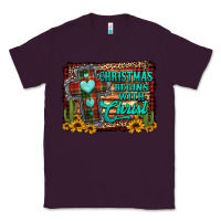 Plum Christmas begins with christ cross Classic Tee - Jasminsmagicworld