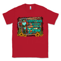 Red Christmas begins with christ cross Classic Tee - Jasminsmagicworld