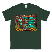 Sports Green Christmas begins with christ cross Classic Tee - Jasminsmagicworld