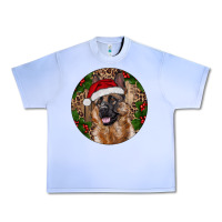 Grape Ice German Shepherd Christmas Urban Heavy Tee - RanaPortraitStore