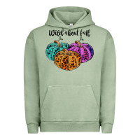 Pigment Oil Green wild abaut fall Urban Hoodie - JahusDesignShop