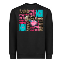 Black mini mini mini with hearts Heavyweight Sweatshirt - AdoDesignShop