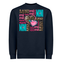 Navy mini mini mini with hearts Heavyweight Sweatshirt - AdoDesignShop