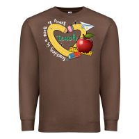 Chestnut teaching is a work of heart Premium Sweatshirt - JahusDesignShop