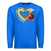 True Royal teaching is a work of heart Premium Sweatshirt - JahusDesignShop