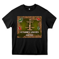 Black attorney lawyer justice Heavy Core Tee - TumblerDesignByShophia
