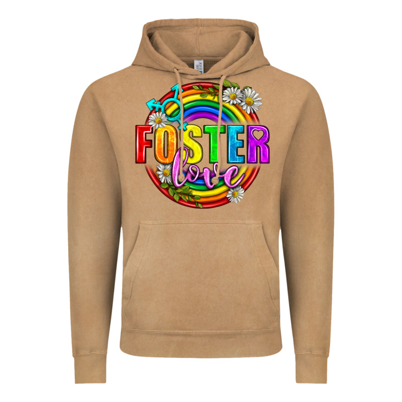 Foster Love Pride Lgbtq Vintage Hoodie by BundleAndBundleShop | Teevron
