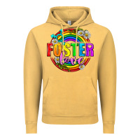 Vintage Mustard Foster Love Pride Lgbtq Vintage Hoodie - BundleAndBundleShop