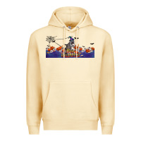 Pina Colada Happy Halloween Raccon Premium Hoodie - LillyAllenDesigns