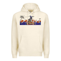 Tofu Happy Halloween Raccon Premium Hoodie - LillyAllenDesigns