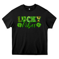 Black lucky vibes Heavy Core Tee - RanaPortraitStore
