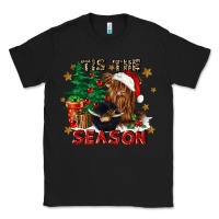 Black tis the season Classic Tee - CowGirlArtShop