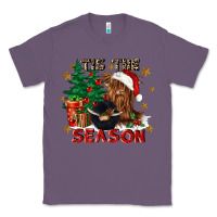Lavender tis the season Classic Tee - CowGirlArtShop
