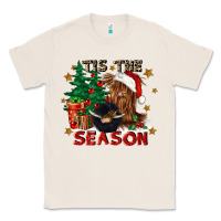 Natural tis the season Classic Tee - CowGirlArtShop