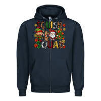 Navy squish squad Zipper Hoodie - AdoDesignShop