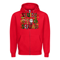 Red squish squad Zipper Hoodie - AdoDesignShop