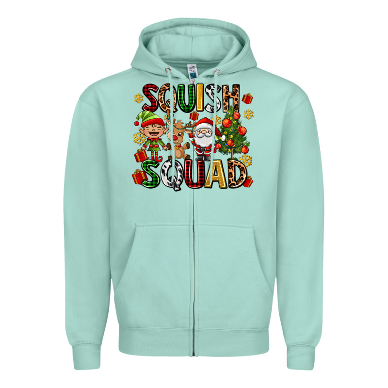 Squish Squad Zipper Hoodie by AdoDesignShop | Teevron