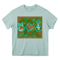 Arona peace love lab tech Heavy Core Tee - TumblerDesignByShophia