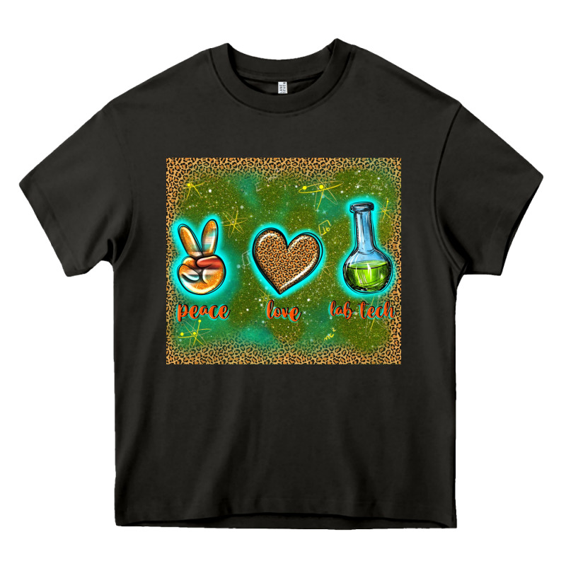 Peace Love Lab Tech Heavy Core Tee by TumblerDesignByShophia | Teevron
