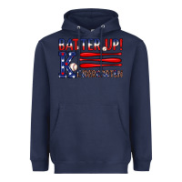 Navy patriotic baseball kindergarten theme Heavyweight Hoodie - JahusDesignShop