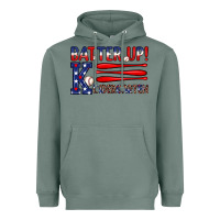Sage patriotic baseball kindergarten theme Heavyweight Hoodie - JahusDesignShop