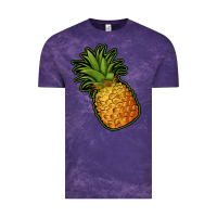 Cloud Purple pineapple Vintage Tee - Jasminsmagicworld
