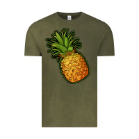 Vintage Olive pineapple Vintage Tee - Jasminsmagicworld