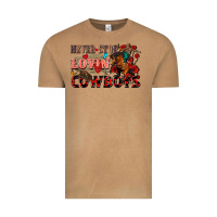 Vintage Camel Never stop lovin cowboys Vintage Tee - FaDigitalArtStudio